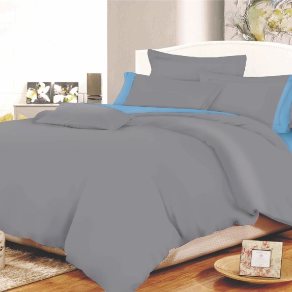 Σετ Σεντόνια Υπέρδιπλα 4 Τεμαχίων ΚΟΜΒΟΣ Cotton Line...