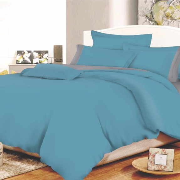 Σετ Σεντόνια Υπέρδιπλα με Λάστιχο 4 Τεμαχίων ΚΟΜΒΟΣ...