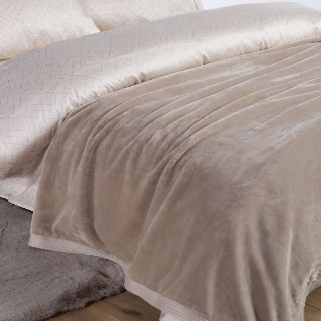 Κουβέρτα Βελουτέ Υπέρδιπλη Nef-Nef Velosso...