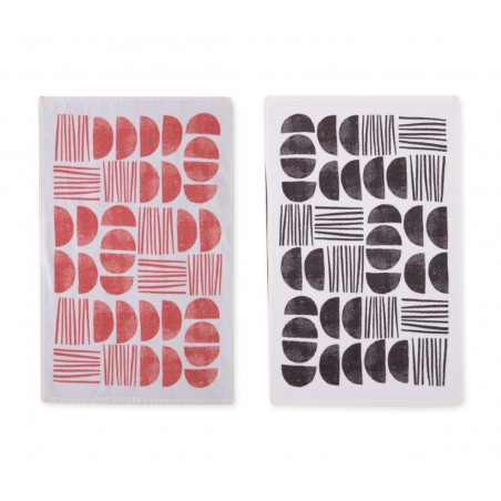 Ποτηρόπανο Βελουτέ Nef-Nef Xavier Black 40x60