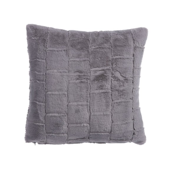 Μαξιλάρι Διακόσμησης Γούνινο Nef-Nef Barlow Grey 45x45
