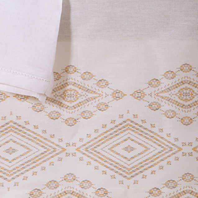 Τραπεζομάντηλο Nef-Nef Shreder Ecru 140x180