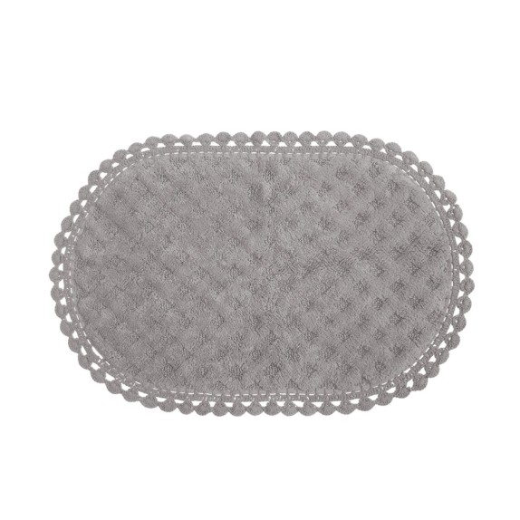 Ταπέτο Μπάνιου Nef-Nef Touch Grey 55x85