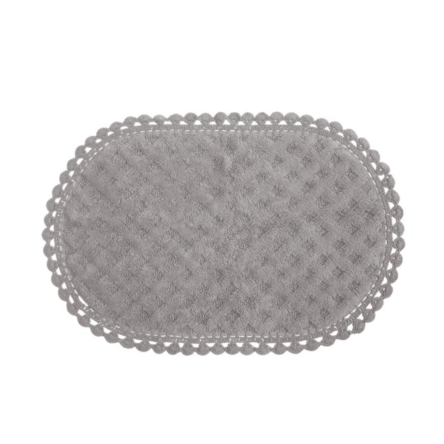 Ταπέτο Μπάνιου Nef-Nef Touch Grey 55x85