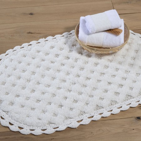 Ταπέτο Μπάνιου Nef-Nef Touch Ecru 55x85