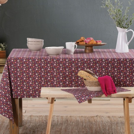 Τραπεζομάντηλο Αλέκιαστο Nef-Nef Livingry Berry 140x240
