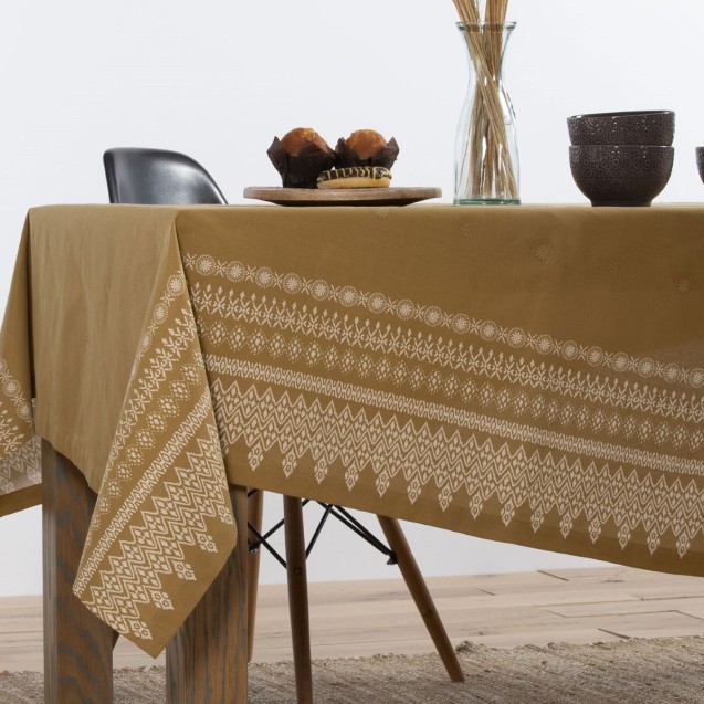 Τραπεζομάντηλο Nef-Nef Kleran Honey 140x180