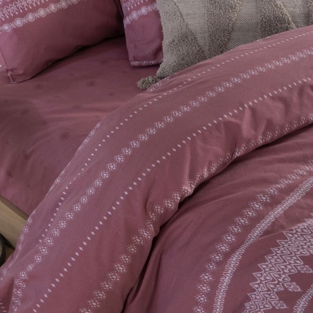 Σετ Σεντόνια Μονά 3 Τεμαχίων Nef-Nef Cleran Paprica 170x270