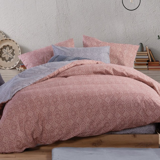 Σετ Σεντόνια Φανελένια Μονά 3 Τεμαχίων Nef-Nef...