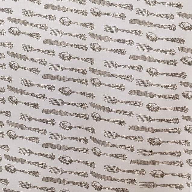 Runner Melinen Edmonde White 45x140