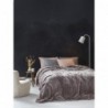 Κουβέρτα Βελουτέ King Size Nima Coperta Cigar Beige 240x260