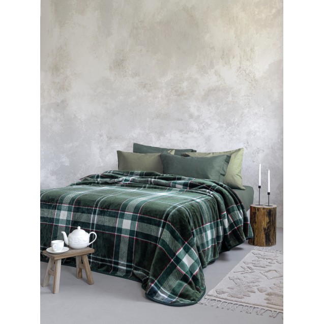 Κουβέρτα Βελουτέ Υπέρδιπλη Nima Holiday 220x240