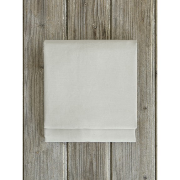 Σεντόνι Μονό Nima Superior Satin Fog Beige 160x260