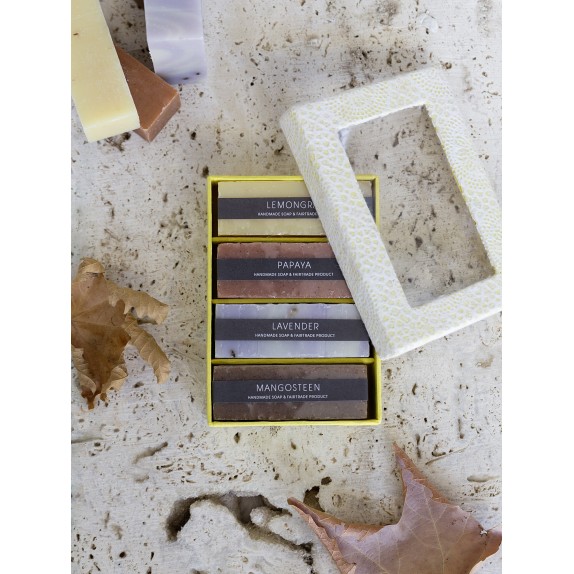 Σετ Σαπουνάκια Χειροποίητα 4 Τεμαχίων Nima Exotic 40gr