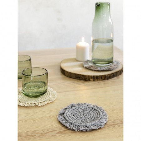 Σετ Σουβέρ 4 Τεμαχίων Nima Florian Natural 10x10