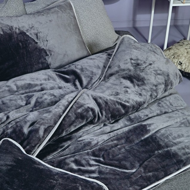 Παπλωματοθήκη Fleece King Size Kentia Ivanna 24...