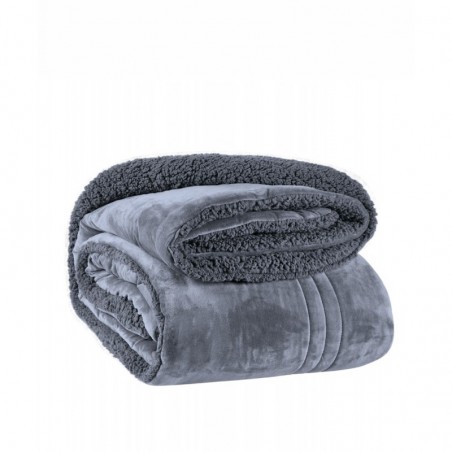 Κουβερτοπάπλωμα Υπέρδιπλο με Sherpa Kentia Notturno 22 220x240