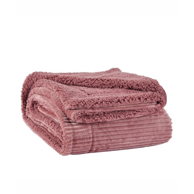 Κουβέρτα Γούνινη με Sherpa Υπέρδιπλη Kentia...