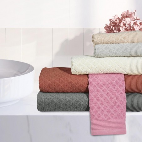 Σετ Πετσέτες 3 Τεμαχίων Das Home Best 0687