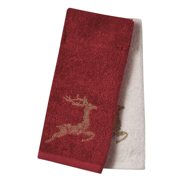  Σετ Ποτηρόπανα Χριστουγεννιάτικα 2 Τεμαχίων...