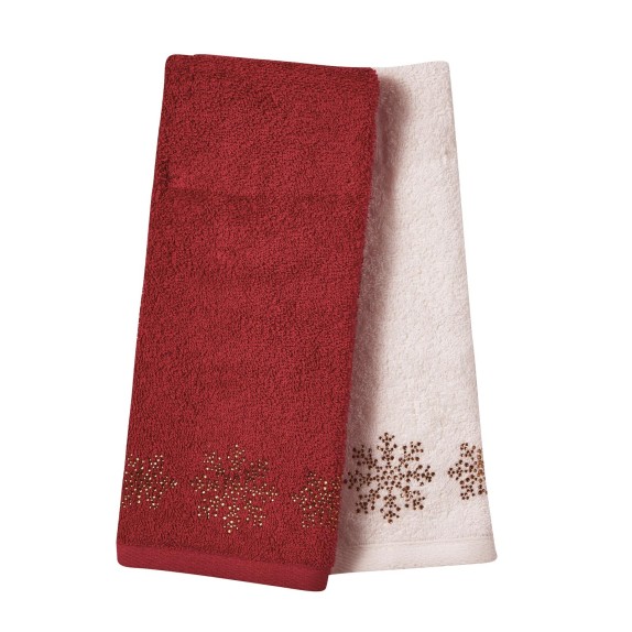  Σετ Ποτηρόπανα Χριστουγεννιάτικα 2 Τεμαχίων Das Home...