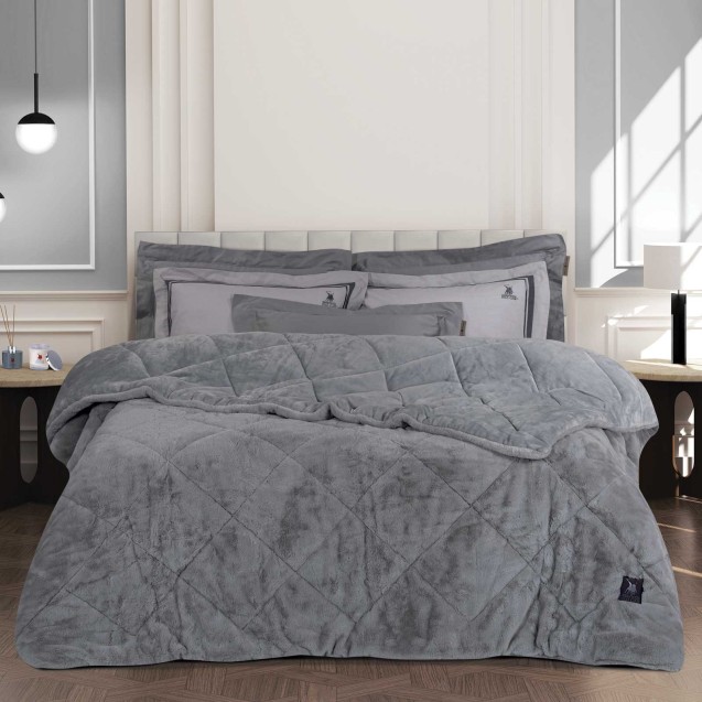 Κουβερτοπάπλωμα Υπέρδιπλο με Sherpa Greenwich...