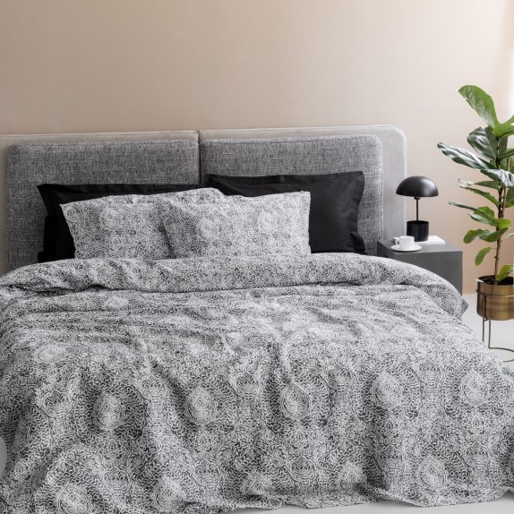 Σετ Σεντόνια King Size 4 Τεμαχίων Palamaiki Ivy IS803...