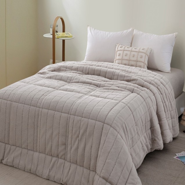 Κουβερτοπάπλωμα με Γούνα Υπέρδιπλο Palamaiki...