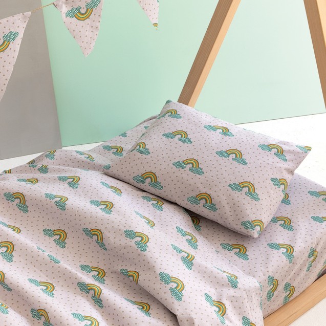 Σετ Παιδικά Σεντόνια Φανελένια Μονά 3 Τεμαχίων...