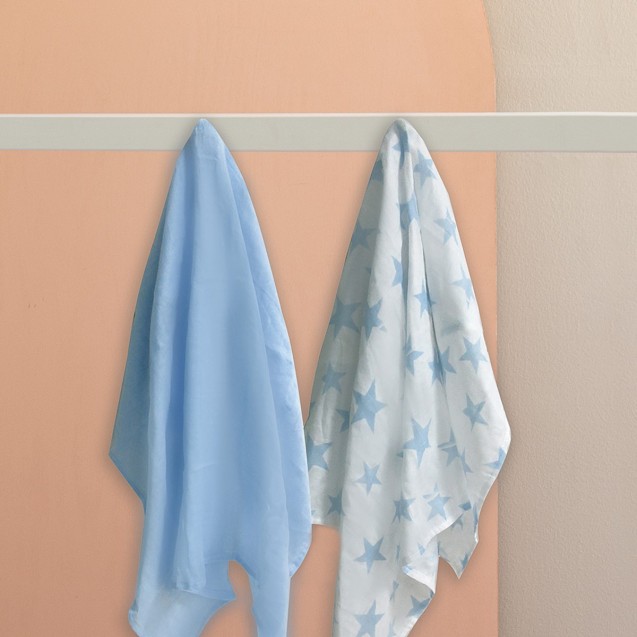 Σετ Πάνες Αγκαλιάς-Μουσελίνα 2 Τεμαχίων...