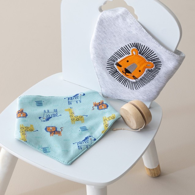 Σετ Σαλιάρες Μπαντάνα 2 Τεμαχίων Palamaiki...