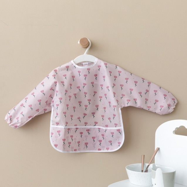 Σαλιάρα με Μανίκια Palamaiki NB0146 Girl