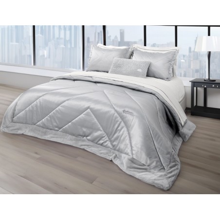 Σετ Πάπλωμα King Size 3 Τεμαχίων Guy Laroche Beauty Silver 250x240