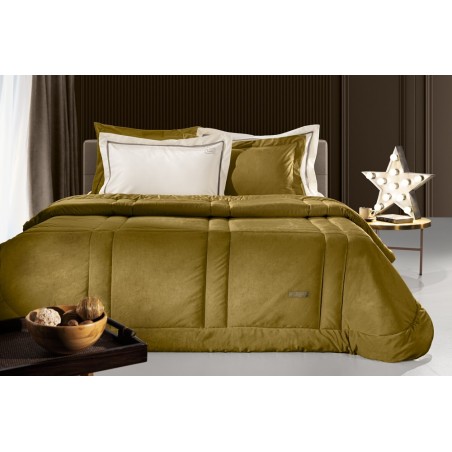 Πάπλωμα King Size Guy Laroche Crystal Velvet Golden 250x240