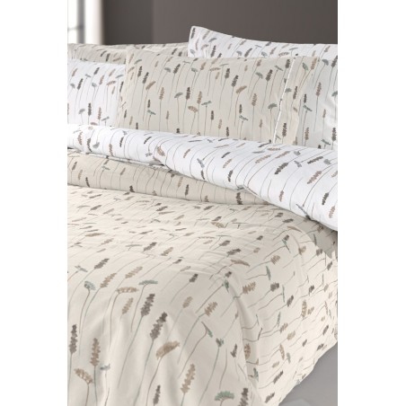 Σετ Παπλωματοθήκη Μονή 2 Τεμαχίων Guy Laroche Eloise Natural 165x225