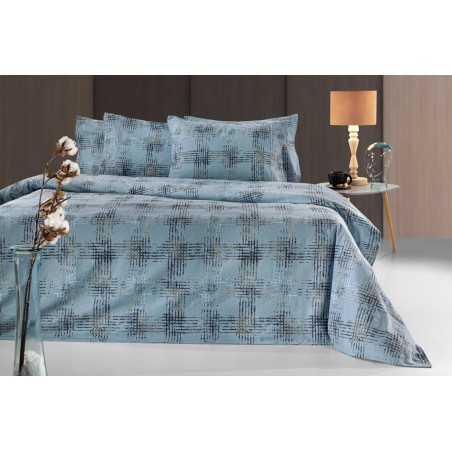 Σετ Παπλωματοθήκη Φανελένια Υπέρδιπλη 3 Τεμαχίων Guy Laroche Mezzo Raf 225x245