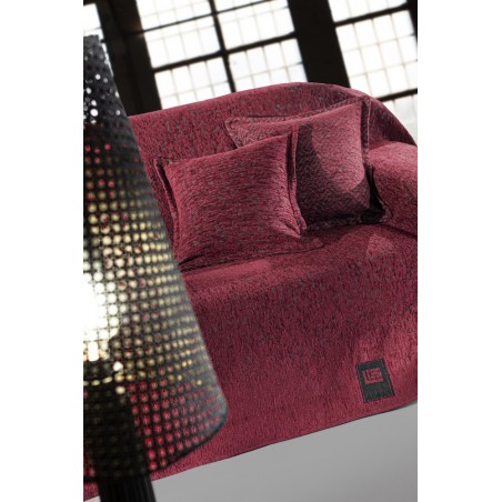 Ριχτάρι Τετραθέσιου Guy Laroche Matis Burgundy 180x350