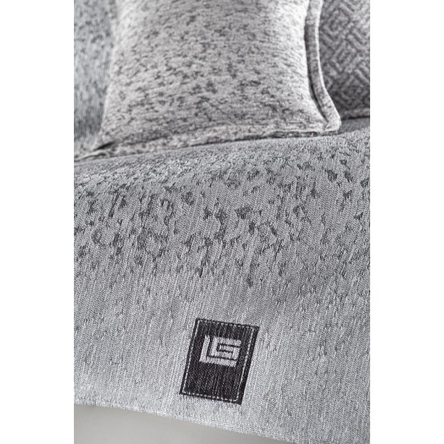 Ριχτάρι Πολυθρόνας Guy Laroche Matis Grey 180x150