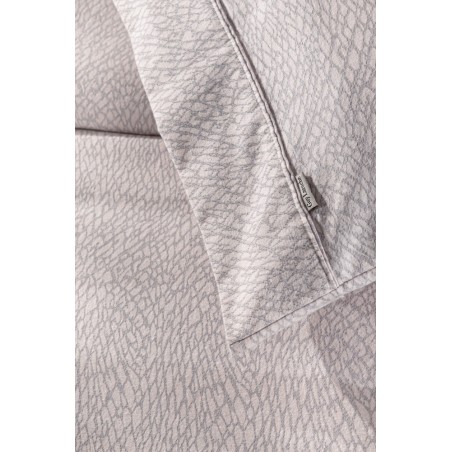 Σετ Σεντόνια Φανελένια Μονά με Λάστιχο 3 Τεμαχίων Guy Laroche Ava Melanze 100x200+32