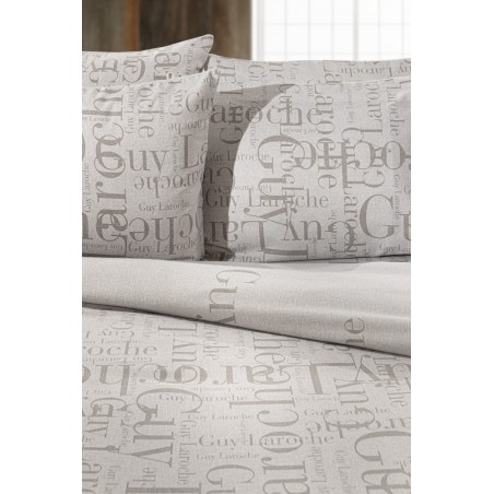 Σετ Σεντόνια Φανελένια Μονά 3 Τεμαχίων Guy Laroche Brand Natural 170x265