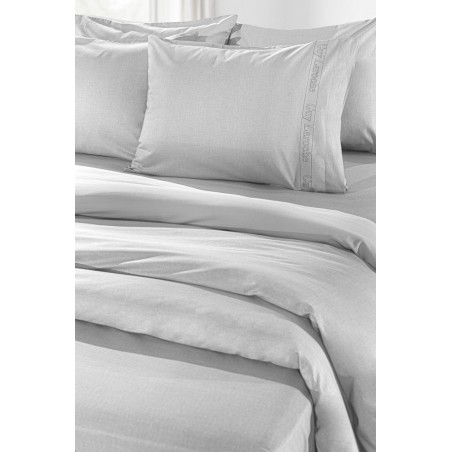 Σεντόνι King Size με Λάστιχο Guy Laroche Color Plus Smoke 180x200+42