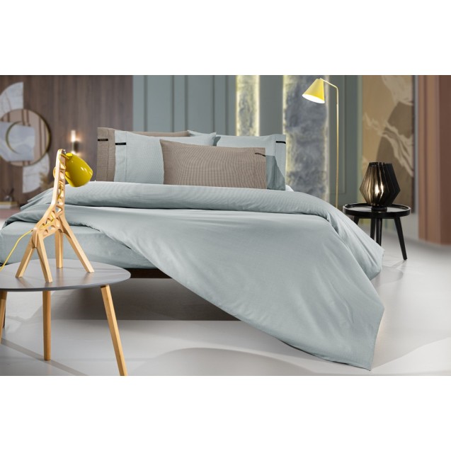 Σεντόνι King Size Guy Laroche Minimal Azul 270x280