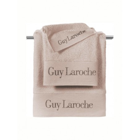 Σετ Πετσέτες 3 Τεμαχίων Guy Laroche Futura Old Pink