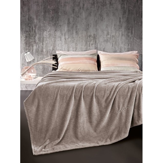 Σετ Κουβέρτα Fleece Υπέρδιπλη και Μαξιλαροθήκη...