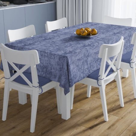 Σετ Τραπεζομάντηλο και Runner Dimcol Panama Shadow Dark Blue 140x140 & 40x140
