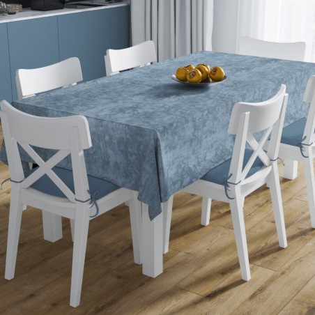 Σετ Τραπεζομάντηλο και Runner Dimcol Pamana Shadow Petrol 140x140 & 40x140