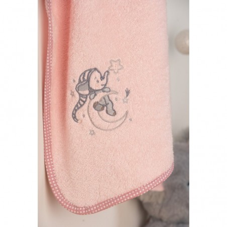 Βρεφική Κάπα Dimcol Dreaming Elephant 167 Ροζ 75x85