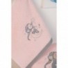 Σετ Βρεφικές Πετσέτες 2 Τεμαχίων Dimcol Dreaming Elephant 167 Ροζ 30x50 και 70x140