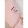 Σετ Βρεφικές Πετσέτες 2 Τεμαχίων Dimcol Kitty 136 Ροζ 30x50 και 70x140