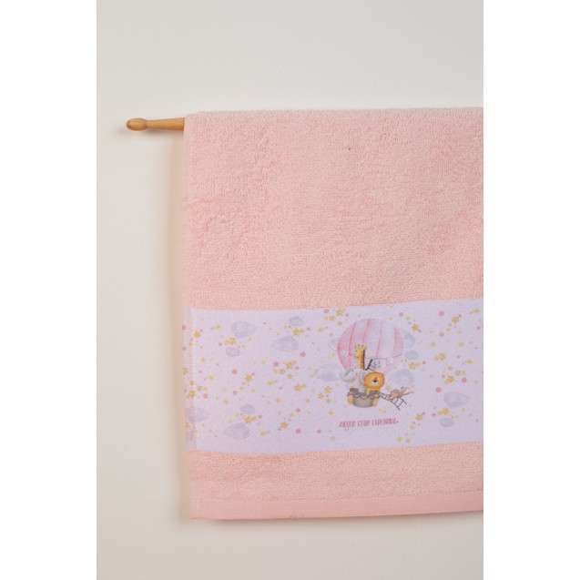 Σετ Βρεφικές Πετσέτες 2 Τεμαχίων Dimcol Balloon...